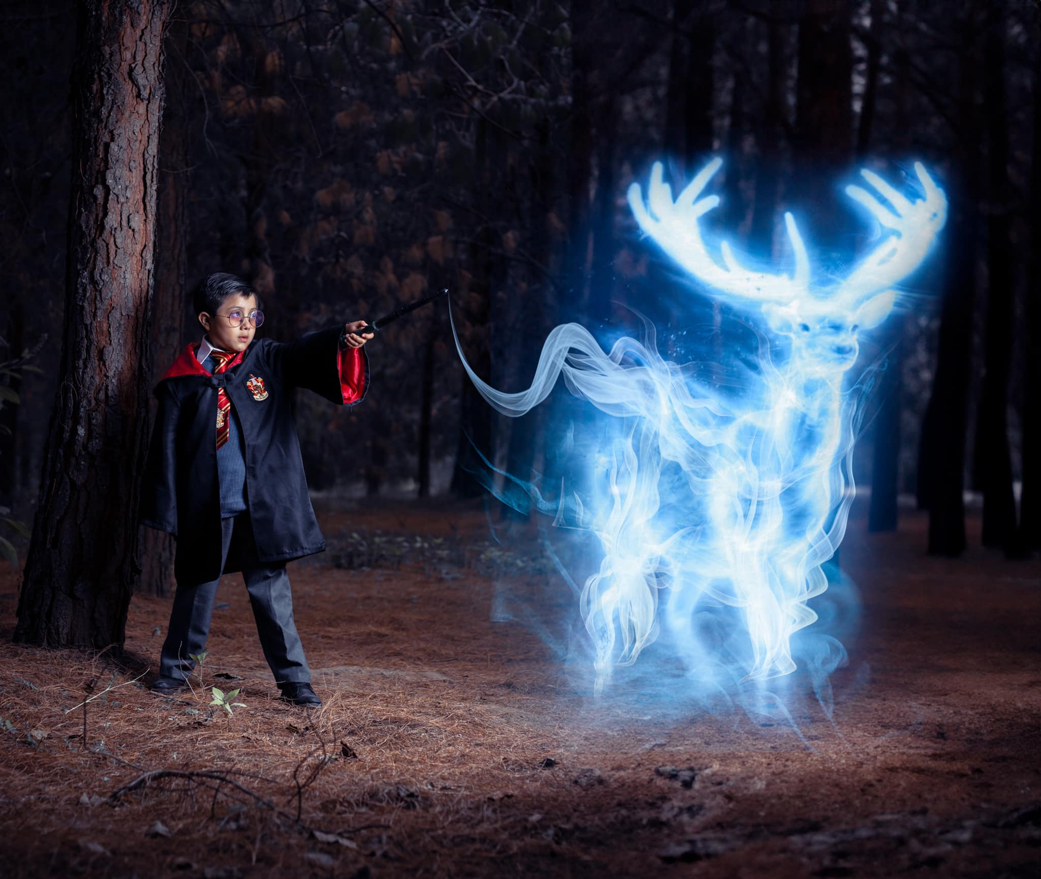 Creating Magical Harry Potter Themed Photoshoots: A Step-by-Step Guide with Photoshop Editing Tips